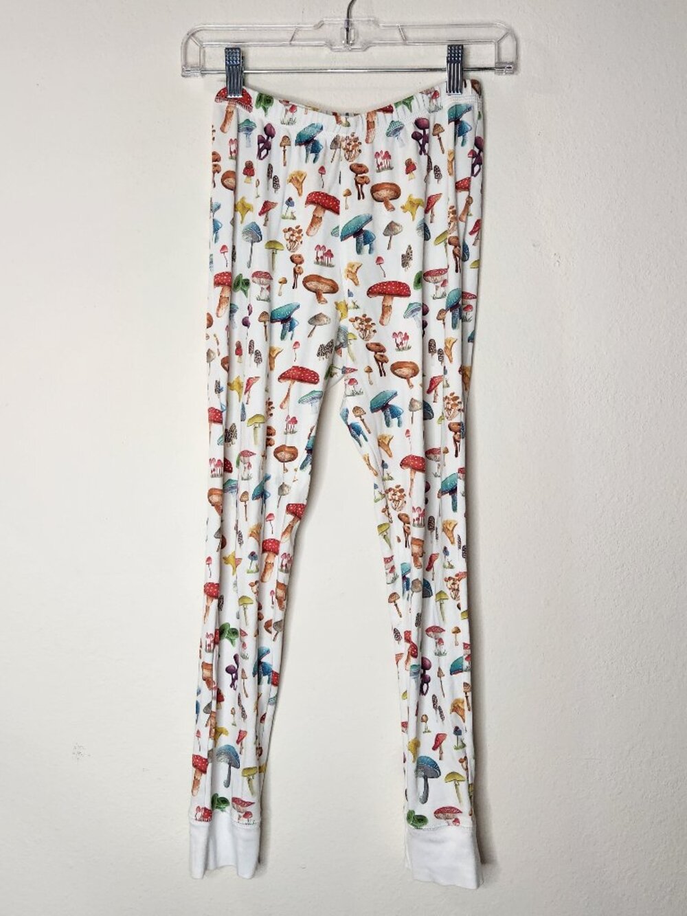 Hart + Land Girls 12 Years Organic Cotton Mushroom Pajama Legging Pants